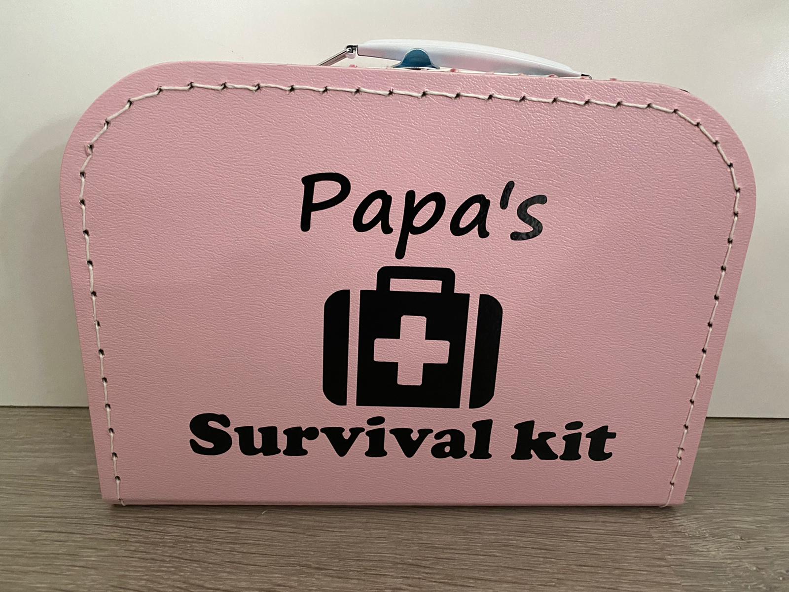 spoel Panda Lucky Koffer Papa's Survival Kit ⋆ Flora's Baby & Gifts